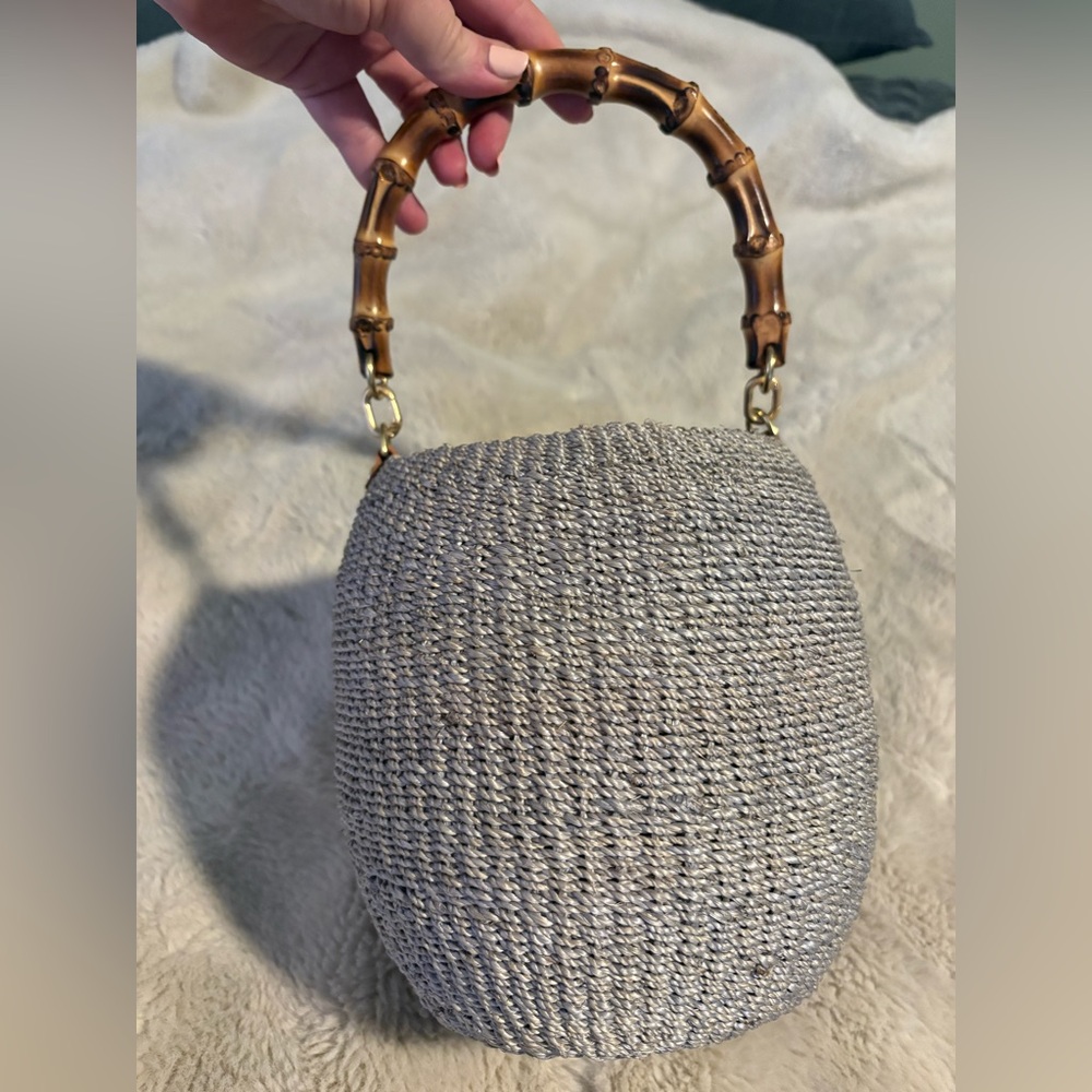 💙Clare V. Pot de Miel💙 with Bamboo handle.